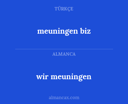 wir meuningen - meuningen biz