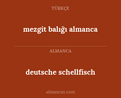 mezgit balığı almanca - deutsche schellfisch