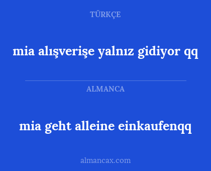 mia geht alleine einkaufenqq - mia alışverişe yalnız gidiyor qq