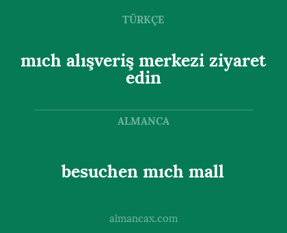 besuchen mıch mall - mıch alışveriş merkezi ziyaret edin