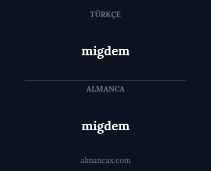 migdem - migdem