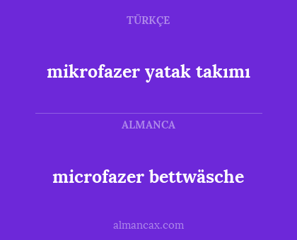 microfazer bettwäsche - mikrofazer yatak takımı