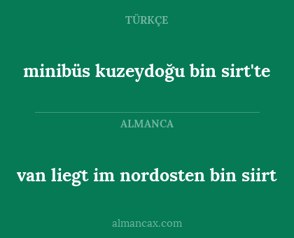 van liegt im nordosten bin siirt - minibüs kuzeydoğu bin sirt'te