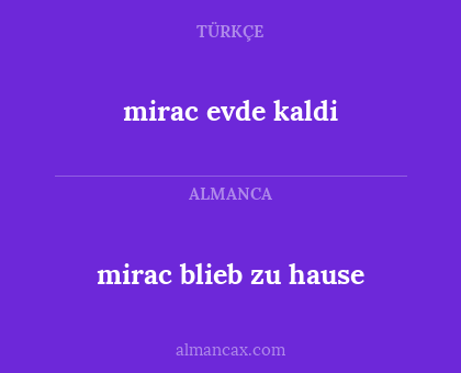 mirac evde kaldi - mirac blieb zu hause