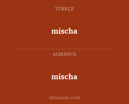 mischa - mischa