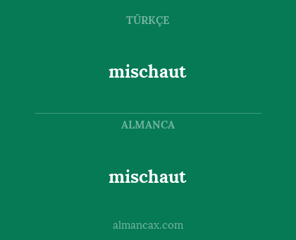 mischaut - mischaut