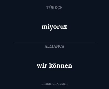 wir können - miyoruz
