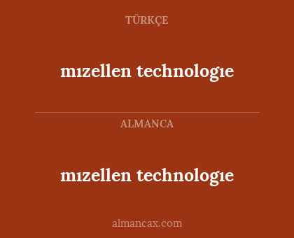 mızellen technologıe - mızellen technologıe