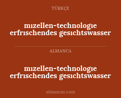 mızellen-technologıe erfrıschendes gesıchtswasser - mızellen-technologıe erfrıschendes gesıchtswasser