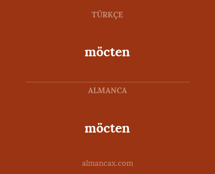 möcten - möcten