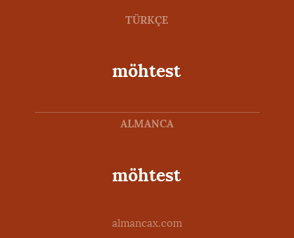 möhtest - möhtest