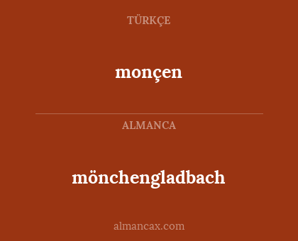 monçen - mönchengladbach