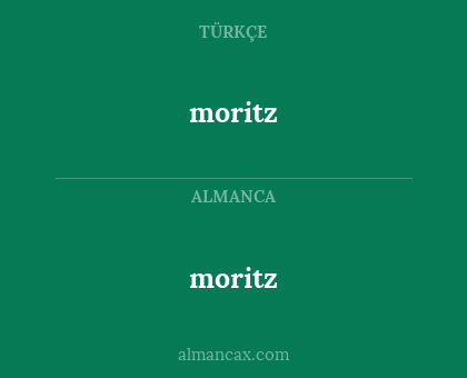 moritz - moritz