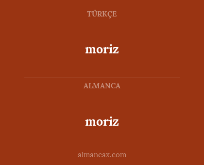 moriz - moriz