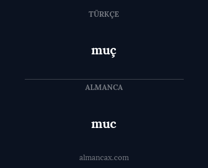 muç - muc