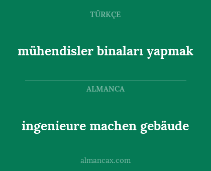 ingenieure machen gebäude - mühendisler binaları yapmak