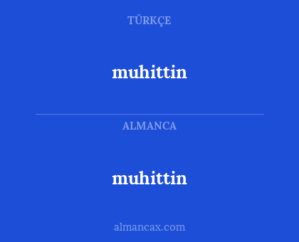 muhittin - muhittin