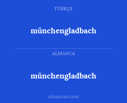 münchengladbach - münchengladbach