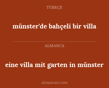 münster'de bahçeli bir villa - eine villa mit garten in münster