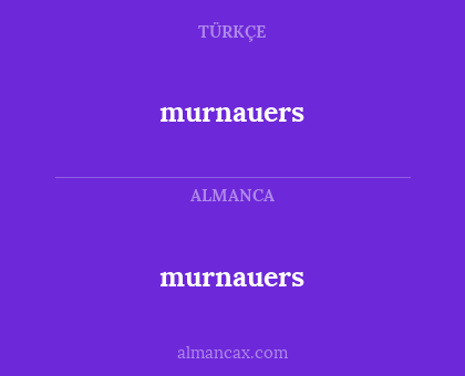 murnauers - murnauers