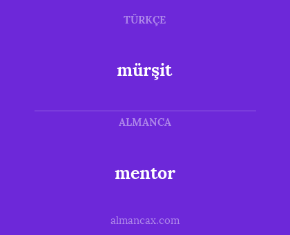 mentor - mürşit