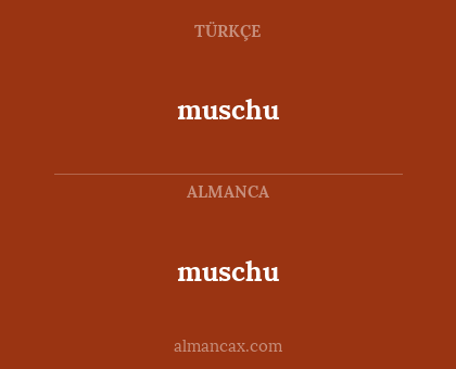 muschu - muschu