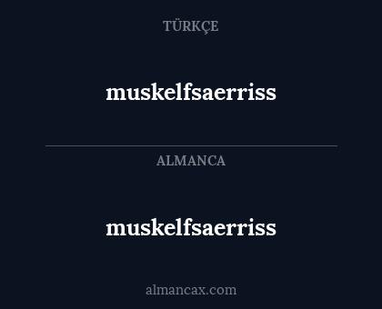 muskelfsaerriss - muskelfsaerriss