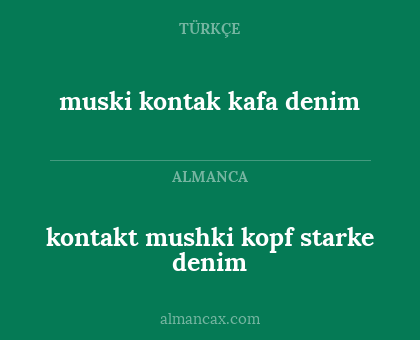 muski kontak kafa denim - kontakt mushki kopf starke denim