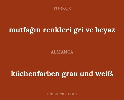 küchenfarben grau und weiß - mutfağın renkleri gri ve beyaz