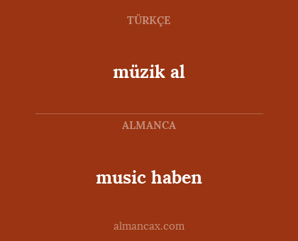 music haben - müzik al
