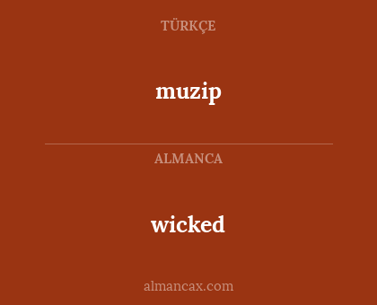 wicked - muzip
