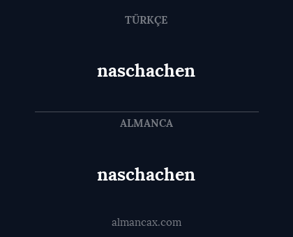 naschachen - naschachen