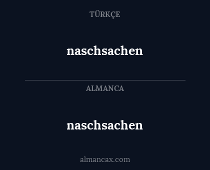naschsachen - naschsachen