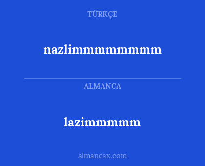 nazlimmmmmmmm - lazimmmmm