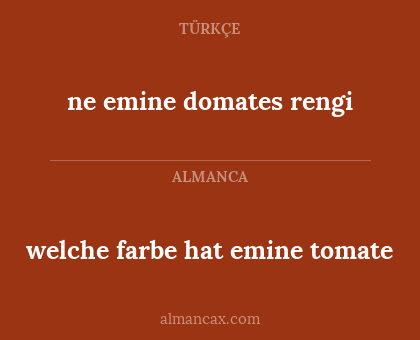 welche farbe hat emine tomate - ne emine domates rengi