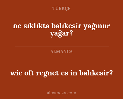 wie oft regnet es in balıkesir? - ne sıklıkta balıkesir yağmur yağar?