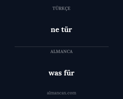 was für - ne tür
