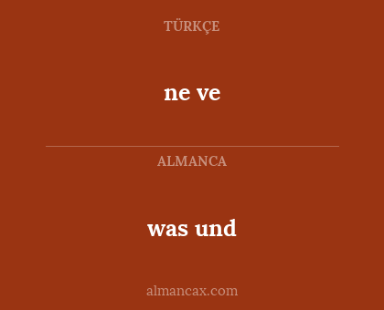 was und - ne ve
