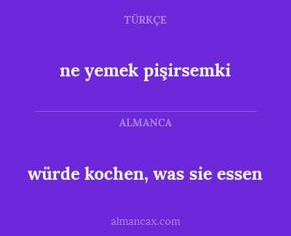ne yemek pişirsemki - würde kochen, was sie essen