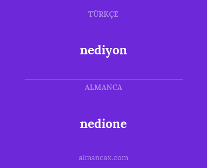 nediyon - nedione