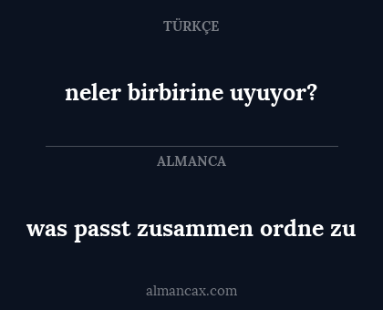neler birbirine uyuyor? - was passt zusammen ordne zu