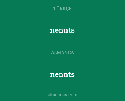 nennts - nennts