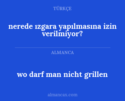 nerede ızgara yapılmasına izin verilmiyor? - wo darf man nicht grillen