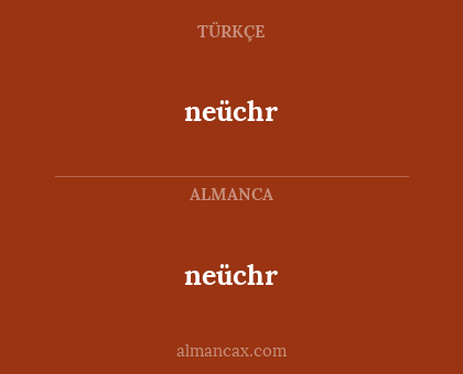 neüchr - neüchr
