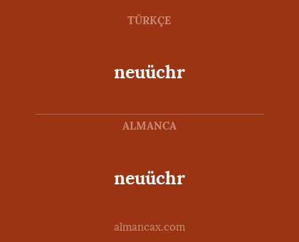 neuüchr - neuüchr