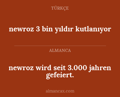 newroz wird seit 3.000 jahren gefeiert. - newroz 3 bin yıldır kutlanıyor