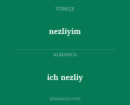 ich nezliy - nezliyim