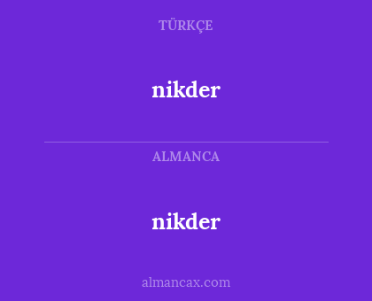 nikder - nikder