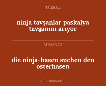 ninja tavşanlar paskalya tavşanını arıyor - die ninja-hasen suchen den osterhasen