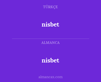 nisbet - nisbet